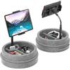 KDD Supporto Cuscino Tablet Porta iPad Letto Multiangolare, Grigio
