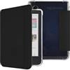 HGWALP Custodia compatibile con 6 Kobo Clara Colour/Clara BW (2024) / Clara 2E (2022) rilasciato, cuoio PU Premium + TPU morbido trasparente copertura posteriore con sonno automatico/sveglia-BK