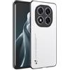 HAFFAN Custodia Cover Protettiva per Cellulare per POCO X7 5G / Redmi Note 14 Pro 5G (6.67 inches), Stile Similpelle - Bianco