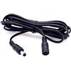 JZK 3m 12V 5.5 mm x 2.1 mm DC prolunga alimentazione cavo, cavo adattatore alimentazione femmina a maschio 2.1 mm x 5.5 mm per PSU, telecamera sicurezza CCTV, striscia LED, router