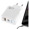 Generico Caricabatterie USB C Da 65 W | Parete Per Telefono Rapido PD Compatto, Blocco Di Ricarica Laptop Viaggio QC3.0 LED Telefoni Cellulari, T