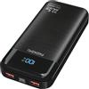 PAIDASHU Power Bank 27.000mAh 22.5W PD3.0 QC4.0 Ricarica Rapida Batteria Esterna 3A USB C Caricatore Portatile con LCD Display Digitale 3 Uscite e 2 Ingressi per Smartphone and more