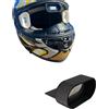 Generico Per Insta360 GO 3S Supporto Magnetico Antiurto Antiscivolo per Casco, Staffa Portatile per Casco Moto per Fotocamera Sportiva 360 GO 3S/3 (Orizzontale)