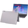 mCover Custodia compatibile solo con computer portatili Windows Lenovo Yoga 7 serie 2 in 1 14IRL8/14IML9/14AHP9 2023-2025 da 14 (non compatibile con altri modelli), trasparente
