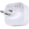 Keple Swiss Svizzera Switzerland CH Adapter Viaggi Plug Tipo J to a EU Europe European Tipo C E F Presa Socket Adaptor for Spain France Italy Italian IT Germany Portugal Denmark Greece Adattatore 3 Pin