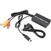 iFCOW Convertitore da AV a HDMI, adattatore da RCA a HDMI AV+ S- video a HDMI, supporta 1080p NTSC/PAL per PC, laptop, TV, lettori DVD