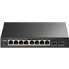 Cudy Switch Gigabit Smart a 10 Porte, 2 uplink SFP, 21 Gbps, GS108ES2
