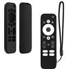 kwmobile Custodia Silicone Telecomando Compatibile con MECOOL KD3 Android TV Stick Cover - Guscio Protettivo Telecomando Antiscivolo - Nero