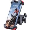 Lamicall Supporto Telefono Bicicletta, Porta Cellulare Moto - [Antiurto] | [Design Sicuro & Forte] Nuovo Clip Manubrio a Montaggio Rapido, Porta Cellulare per iPhone 17 16 e Android 4,7-6,8Smartphone