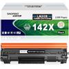 SINOPRINT 142A W1420A Con Chip Toner Compatibile per HP 142A W1420A 142X W1420X Cartucce di Toner per Laserjet Pro M110w M110 MFP M140w M140 M139w M139 (1 Nero)
