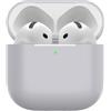 Nemteur Custodia per AirPods 5/4 (2026/2024), Grigio | Case Protettiva Sottile in Silicone per Air Pods 5th/4th(USB-C) Cover in Silicone Visibile con LED Frontale