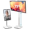 COOPER TabStand Supporto iPad Scrivania 51 cm, Supporto Monitor Portatile fino a 17 Portata 2 kg, Supporto Tablet da Tavolo, Supporto Tablet, Compatibile iPad Apple, Samsung, Kindle, Fire (Bianco)