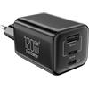 Kitbox Caricatore USB C, Caricabatterie Rapido USBC a 3 porte da 120W, Alimentatore 65W EU Spina USB Ricarica Rapida per iPhone 17 Air 16/15/14/13/12/11 Pro Max/XS/XR/8/7/Samsung Galaxy/Macbook Pro ecc