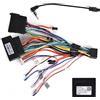 Hodozzy 36Pin e 40Pin Adattatore Cavo ISO con Canbus per VW Golf Polo Skoda Seat Touran Autoradio Standard ISO Adattatore per Android Autoradio con SWC e Cablaggio Della Linea di Controllo Retromarcia