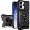 FDHYFGDY Custodia per OPPO Reno 15F/Reno 15 F 5G / OPPO Reno 15 FS 5G Cover, Guscio Protettivo Antiurto Multifunzionale, Protezione Fotocamera, Con supporto e porta anelli