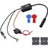 Paicreate 3-in-1 Amplificatore Antenna Auto Para Autoradio Sony, Pioneer, Kenwood, Alpine, JVC, Radio FM DAB+ Plus, DAB Adattatore Splitter Universale