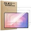 WFTE [2-Pezzi Vetro Temperato per Samsung Galaxy Tab S11 Ultra 14.6 Pollici Pellicola Protettiva [Durezza 9H][ Anti graffio][Anti-Impronte][Senza Bolle] Protettiva per Samsung Tab S11 Ultra