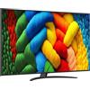 LG 75NANO81A6A - TV 75 Pollici, Smart TV, 4K, LED, DVB-T2, HEVC/H.265, Classe energetica F