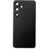Smartex® Vetro copribatteria per scocca Posteriore Big Hole Compatibile con Samsung Galaxy S24 (S921) - Senza Logo