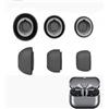 Panlouting 3 Paia | Ricambio Tappi Auricolari Silicone compatibili con Samsung Galaxy Buds3 Pro | Tappi Auricolari Silicone | 3 Diverse Misure - S/M/L
