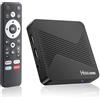 RUPA Smart TV Box Android 14.0 4K@60FPS, 2026 Ultimo Android Box RK3528 RAM 4G ROM 32G WiFi6 Enternet 10/100M Bluetooth 5.0 USB 3.0 Supporto 3D HD HDR10+ Internet TV Box Streaming Multimediale Intelligente