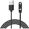 Amzpas Caricatore Magnetico 2 Pin Cavo di Ricarica per Smartwatch/Smart Occhiali da Sole/Fitness Tracker, USB distanza tra i pin 4mm