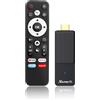 ADDCOLOR Android 14.0 TV Stick, TV Stick con 2GB 16GB RK3518 Quad-Core 64bit Cortex-A53 Chipset e GPU Mali 450 MP2, Supporta Dual-Band WiFi, Bluetooth 5.0, HDMI 2.0 e HD 4K