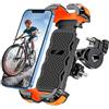 Glangeh Porta Cellulare Bici [Blocco Sicurezza Antivibrante] 360° Rotazione