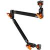K&F CONCEPT Braccio Flessibile 22 con Vite 1/4 per Fotocamera | Braccio articolato flessibile da 58 cm per webcam e fotocamera, per riprese e accessori fotografici - MS40