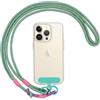 TOCOL Cordino per iPhone 17 Tracolla per Cellulare, Rimozione Automatica Della Polvere, Copertura Completa,