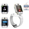 imoo X10 Watch Phone con GPS, Video 4G HD con Schermo Ribaltabile Bianco