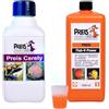 Smart-Planet by Preis Aquaristik - Integratore alimentare originale Carely + V-Power per pesci 1000 ml - 100% vegetale per acqua di mare e acquari d'acqua dolce
