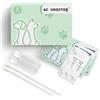 ACCUDOCTOR Check test 2 Accudoctor Test Gatti Herpesvirus felino FHV + Calicivirus felino CVF Veterinario per Animali Domestici felini rapido Kit Influenza Felina rapido Strisce Influenza Gatto Kit fiv felv Gatto Esame