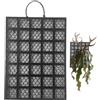 Generico Kit per Montaggio Felce Corna di Cervo,Pannello Porta Piante Verticale per Piante Rampicanti | Supporto Decorativo Per Orchidee Da Giardino Interno Esterno Balconi Uffici