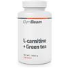GymBeam L-Carnitina + Tè Verde Bruciagrassi in Capsule - Vegano, Senza Glutine, Lattosio, OGM - Estratto Tè Verde 30:1 Ricco di Polifenoli ed EGCG, Ideale con Sport e Dieta, 120 cps