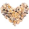 SKOOLOVE 300 Pezzi Mini Stelle Marine e Piccole Conchiglie Marine Mini Conchiglie Miste Stelle Marine Conchiglie Naturali per la Pittura sulla Spiaggia Arti e Mestieri Galleria Casa Fai da Te (160g)