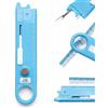 Generico ago 4 in 1 per Macchina da, Guida per Magnetica | Guida per cuciture e scarificatore, strumenti per quilting righello e lente d'ingrandimento incorporati