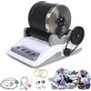 Generic Rock Tumbler Machine - Lucidatrice elettrica per pietre con timer di 7 giorni e smerigliatrice staccabile, kit completo di lucidatura per attività educative artigianali