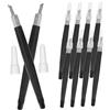 TOKIDNY 10pezzi Strumenti Per Intaglio Legno Penna Per Intaglio Portatile Utensili Per Artigianato Fai Da Te Perfetti Per Studenti e Hobbyisti