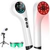 VAYALT Red Light Therapy, Lampada Infrarossi con Timer,Terapia a Luce Rossa per Pelle Migliorata, Sollievo dal Dolore, Recupero Rapido, 650/808nm Terapia Luce Rossa, Lunghezza D'Onda Luce Rossa (B)