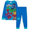 Get Trend Marvel Spiderman Pigiama Bambino, Comodo Traspirante Pigiami - Regalo Ragazzo (Blu/Multi, 2-3 Anni)