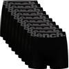 Bench Mens 'Diego' Cotton Boxer Shorts, 7 Pack, Black