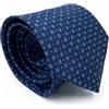 PASSIONI SARTORIALI NAPOLI Cravatta 100% seta (PARTENOPE BLUETTE)