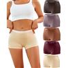 FINETOO Boxer Shorts Donna Cotone Traspirante Mutande Donna Brasiliana Intima Slip Donna Multipack