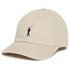Polo Club Cappellino Beige Cotone con Logo Ricamato