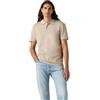 Levi's Uomo Maglietta Polo a Maniche Corte Housemark Parzialmente Elasticizzata, Slim Fit, Beige (Vintage Khaki), S