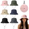 Fiotha 6 Pezzi Cappello da Pescatore Ripiegabili da Donna, CappelloDonna Estivo, Cappello Pescatore Donna, Bucket Hat con Antipioggia & Protezione Solare per Spiaggia, Piscina, Hiking, Viaggi