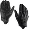 Harssidanzar Guanti da Moto per Donna Equitazione e Guida GL016 Nero XS