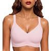 Bresdk Donna Reggiseno Senza Ferretto Senza Cuciture Comfort Push Up Quotidiano T Shirt