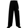 G-LIKE Pantaloni da Tai Chi Chenjiagou Kung Fu Qigong Knickerbocker unisex, Nero , L